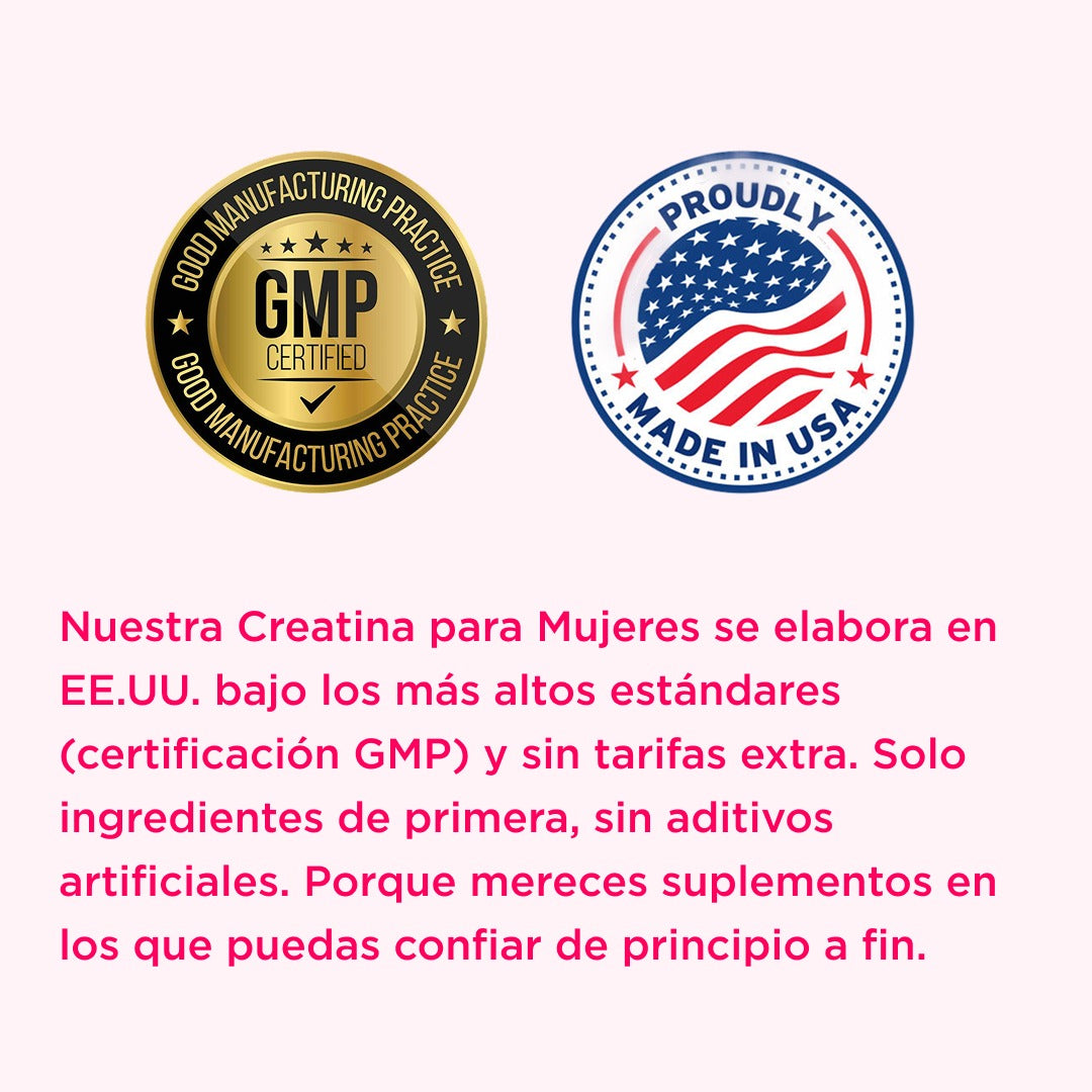 Creatine Monohydrate for Women 🍑