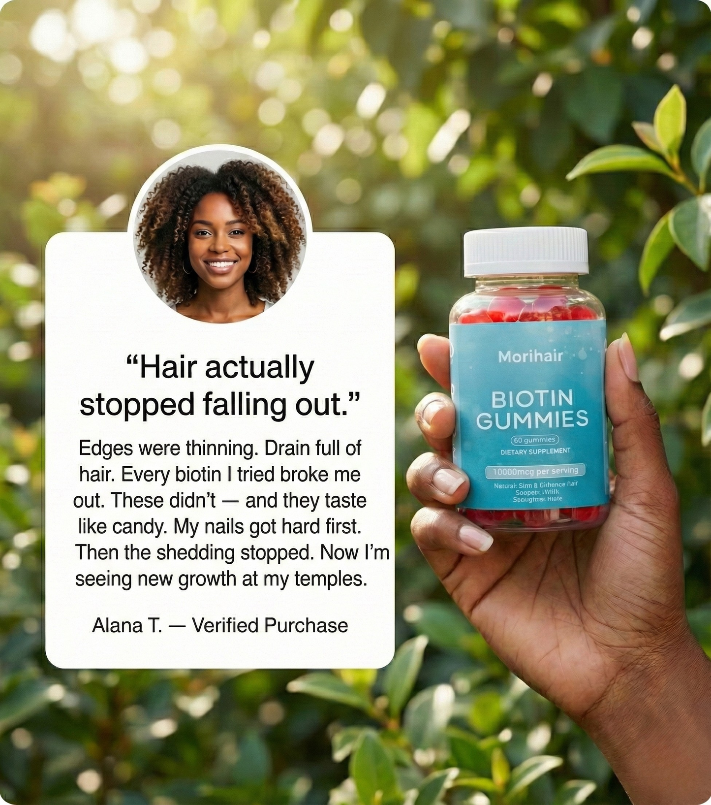Morihair Biotin Gummies