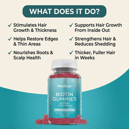 Morihair Biotin Gummies
