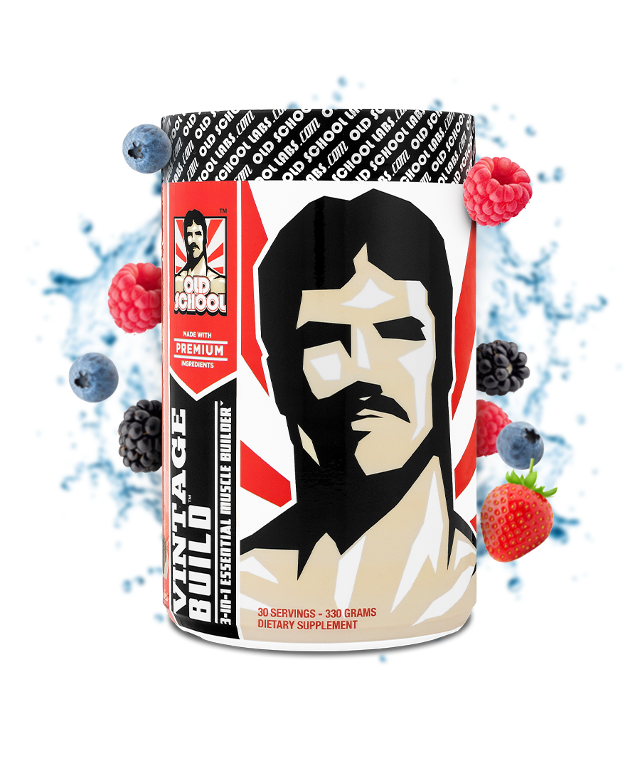 Vintage Build™ BCAAs, Creatine Monohydrate, and L-Glutamine